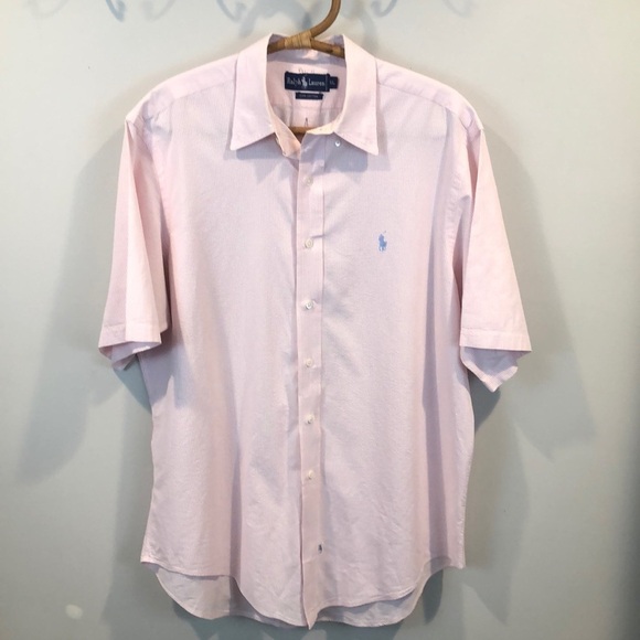 Polo Ralph Lauren Other - Vintage Ralph Lauren Polo Preppy Seersucker Button Down Shirt Size XL